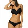Marko M 469 MATYLDA Купальник с рюшами на бюстгальтере черный
