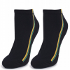 Marilyn FORTE 52 Женские носки с двойной полоской черный/желтый/зеленый