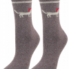 Marilyn ANGORA N31 Теплые носки с шерстью коричневый