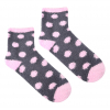 Marilyn COOZY L51 Махровые женские носки темно-серый/розовый