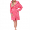 L&L 9134 SB Теплый халат ярко-розовый
