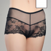 Oro Greta трусы шорты женские кружевные белый