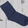 ШЛ 001 Носки женские хлопковые синий