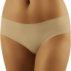 Бесшовные трусы из хлопка Wolbar ECO EL бежевый