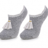 Marilyn BALETKI L40 ANGORA Теплые женские следки с ангорой серый