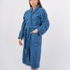Vienetta Secret Chelsea CH 021 Махровый халат для бани синий