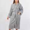 Vienetta Secret Chelsea CH 021 Махровый халат для бани серый