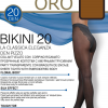 Oro Bikini 20 den колготки з ажурними шортиками бронзовий