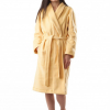 HL 006 флисовый халат желтый