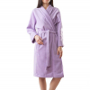HL 006 флисовый халат сиреневый