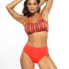 Marko Valentia 616 раздельный купальник красный/полоска