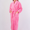 Vienetta Secret VS 034 махровый женский халат ярко-розовый