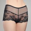 Oro Greta трусы шорты женские кружевные черный