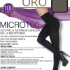 Oro Micro 100 den теплые колготки из микрофибры дымчатый