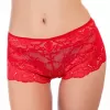 Oro Gaia мереживні труси шортики червоний