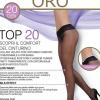 Oro Top 20 den колготки с низкой талией черный