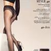 STYLE 40 Колготки женские классические с ажурными трусами Sisi