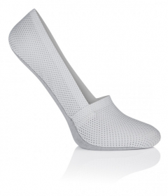 Marilyn STOPKI CS 15 Женские следки с перфорацией серый