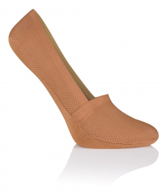 Marilyn STOPKI CS 15 Женские следки с перфорацией коричневый