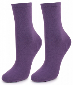 Marilyn FORTE 58 Жіночі бавовняні шкарпетки сливовий