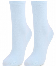 Marilyn FORTE 58 Женские хлопковые носки голубой
