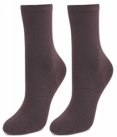 Marilyn FORTE 58 Женские хлопковые носки табачный