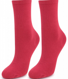 Marilyn FORTE 58 Жіночі бавовняні шкарпетки червоний