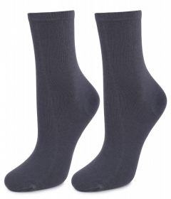 Marilyn FORTE 58 Женские хлопковые носки антрацитовый