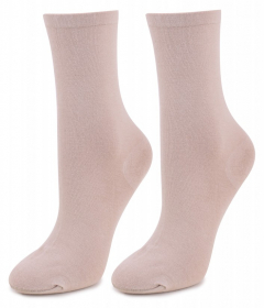 Marilyn FORTE 58 Жіночі бавовняні шкарпетки тілесний