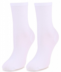 Marilyn FORTE 58 Женские хлопковые носки белый