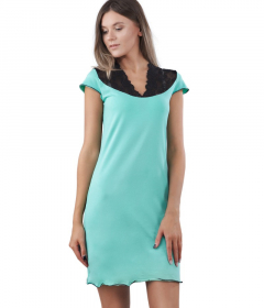 Вол NL 045 Ночная хлопковая рубашка