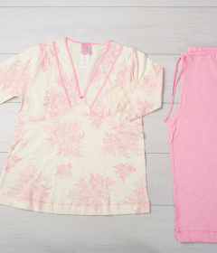 Vienetta Secret VS 05 Пижама для беременных молочный/розовый