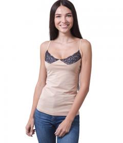 ML 068 Майка жіноча бежевий