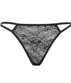 Passion FELICITA кружевные трусики бикини черный
