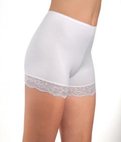 Oro Antonina жіночі труси шорти з мереживом білий