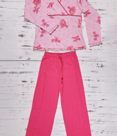 Vienetta Secret VS 71 Пижама с штанами (хлопок) розовый/малиновый