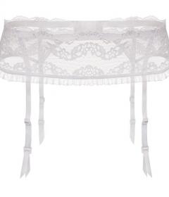 Julimex LILLY Пояс для панчіх білий