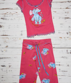 Vienetta Secret VS 25 Пижама хлопок малиновый