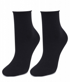 Marilyn FORTE 948 NO STRESS Женские хлопковые носки с мягким рантом черный