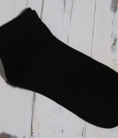 ШЛ 002 Женские носки хлопковые черный