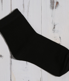 ШЛ 001 Носки женские хлопковые черный