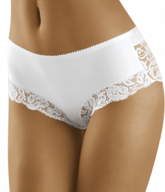 Женские трусы с кружевом Wolbar MIMI белый