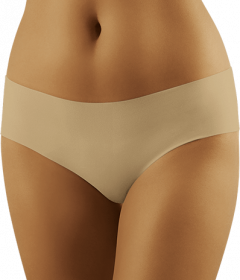 Бесшовные трусы из хлопка Wolbar ECO EL бежевый