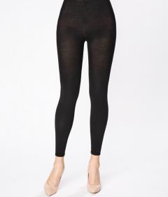Хлопковые леггинсы Marilyn LEGGINSY COTTON 120 черный