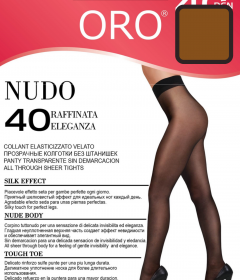 Oro Nudo 40 den колготки без штанишек бронзовый (Vizone)