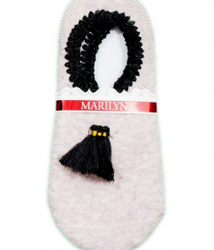 Marilyn BALETKI L40 ANGORA Теплые женские следки с ангорой розовый