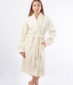 HL 006 флісовий халат білий