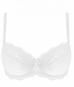 Kinga JUSTINE III classic PU 640 Бюстгальтер белый