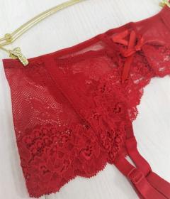 Serenade К5 пояс для панчіх червоний