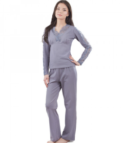 Вол VPL 022 Хлопковая пижама со штанами